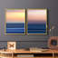 «Sunset Seascape I», reproduction encadrée de qualité supérieure - prête à être accrochée - aucun clou requis - aucun clou requis-165193263-165193257