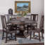 Nimes Round Solid Wood Dining Table-529014168