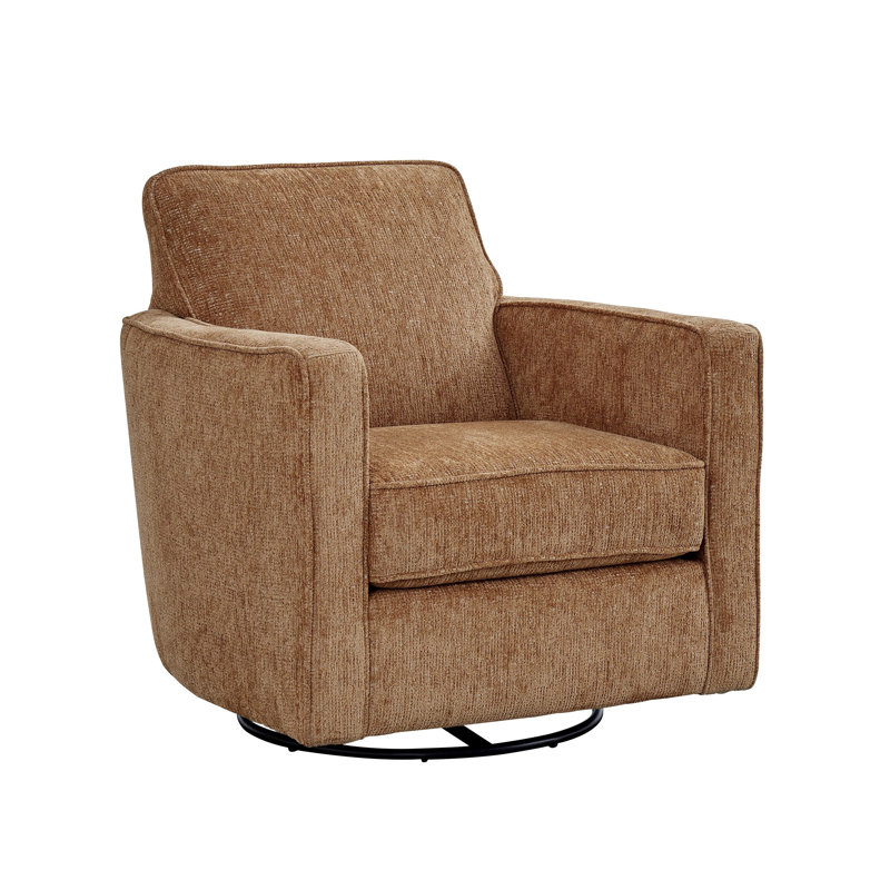 Sand Brandy Swivel Glider