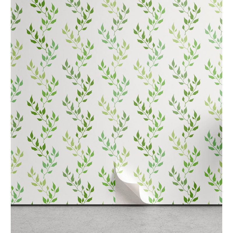 Panneau de papier peint peler et coller Iasha, L 13 po x L 100 po