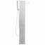 Pecos 110cm H Steel Freestanding Outdoor Shower and Footwash Spout