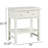 Finley 1-Drawer Storage Nightstand - Antique White-556421528