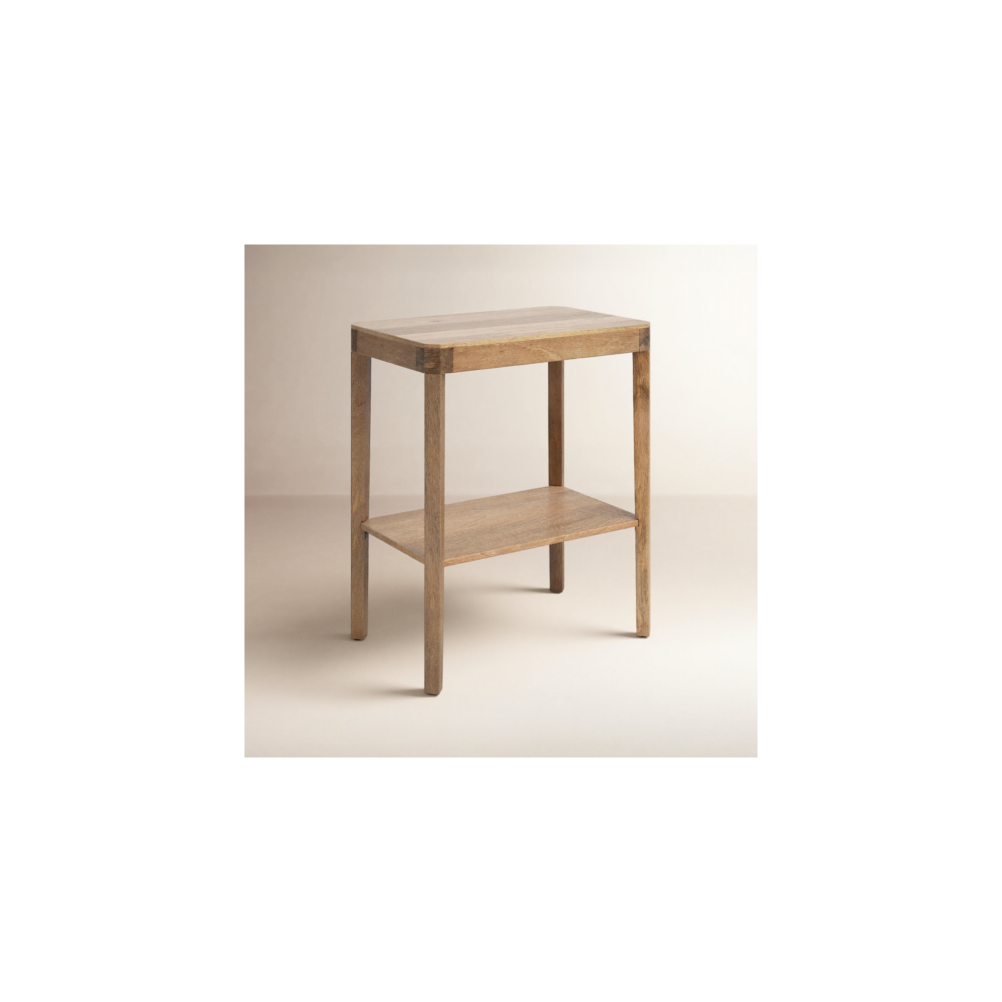 Ardentown Solid Wood End Table, Natural