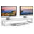 Dual Monitor Stand Riser, 39Inch Large Monitor Stands For 2 Monitors, Computer Monitor Stand, Wooden Desktop Oraganizer Shelf For Office Desk Computer,Laptop,TV-398925935