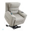 Fauteuil inclinable électrique en cuir synthétique Marsha