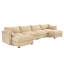 Canapé en U avec repose-pieds mobile-672923955-672923957-672923959