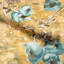 Julie Feels Home Collection Glitter/Shimmer Large Petunia Flowers Wallpaper Roll-124930626-93015976