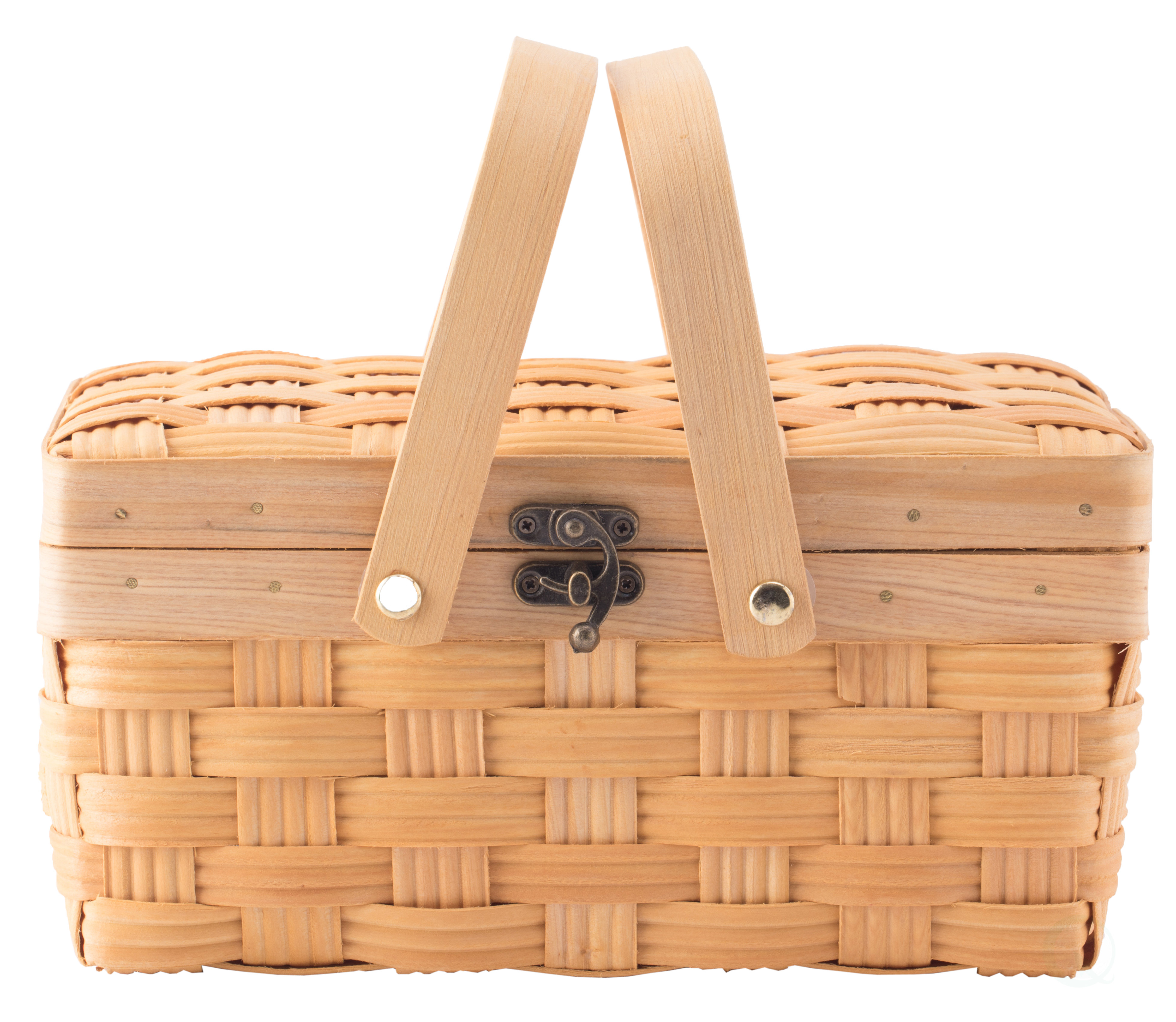 August Grove® Wood Picnic Basket - Wayfair Canada