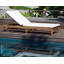 Limited 100 Outdoor Teak Chaise Lounge