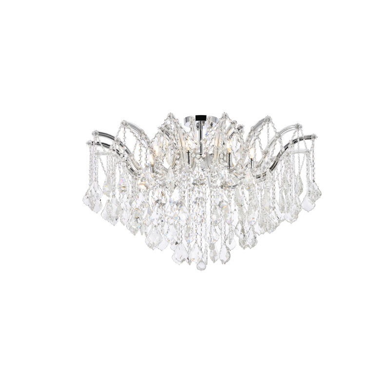 Stockard Flush Mount, Chrome, Royal Cut