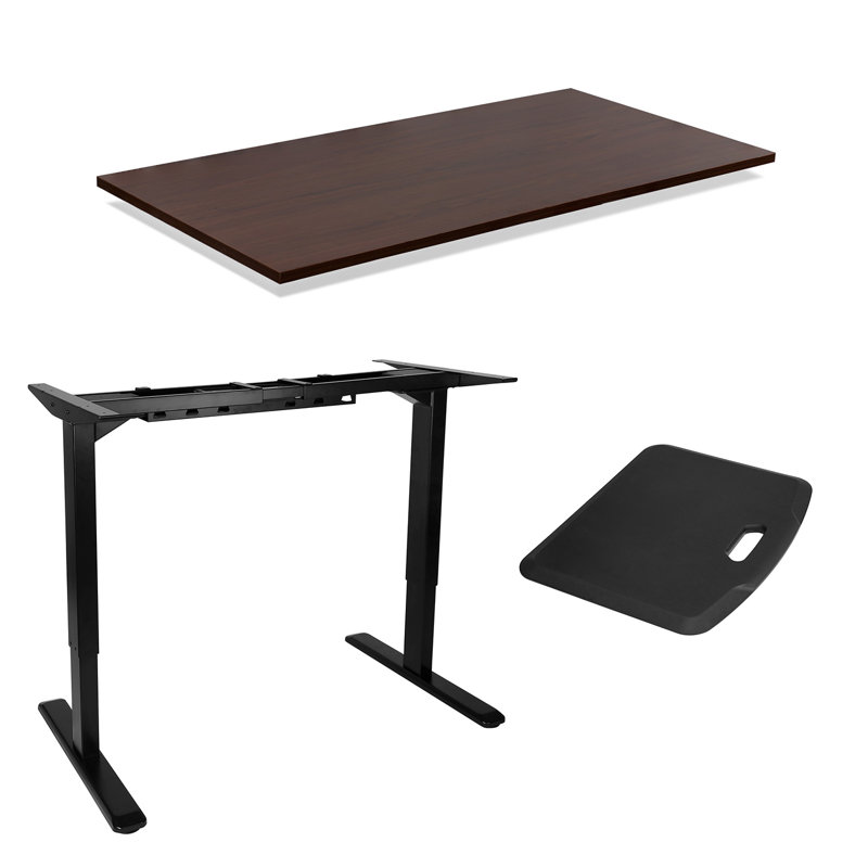  Height Adjustable 3 Piece Standing Desk Set