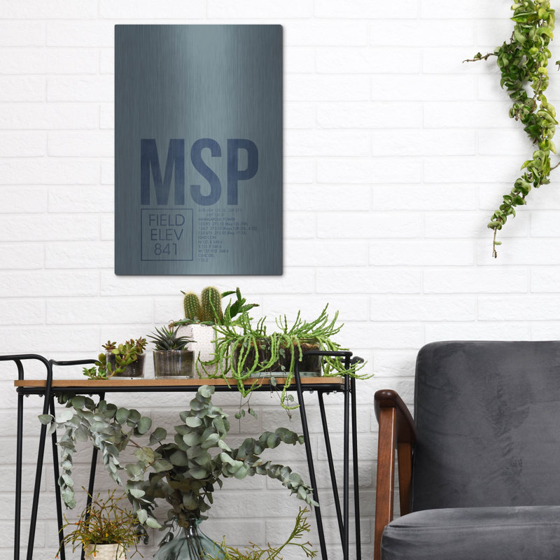"MSP ATC" par O8 à gauche, H 16 po x l 12 po