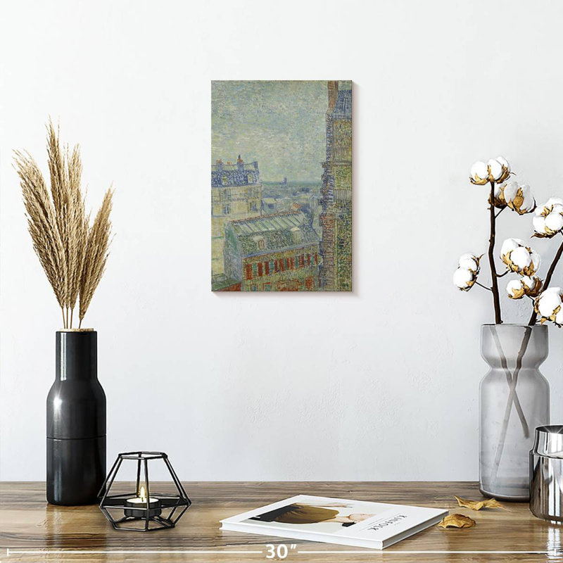 Sireci View From Theov¢s Apartment, 12" H x 8" W