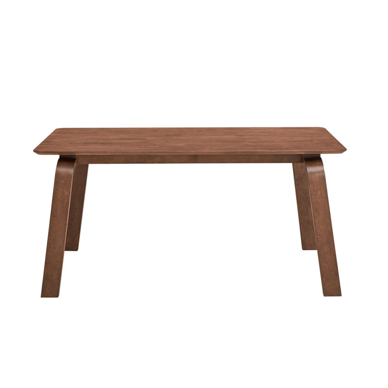 Contemporary Design Walnut Finish Dining Table