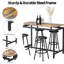 Meuble de cuisine rustique brun - 5 repas, style brun, fabrication