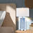 Table Lamp Set With Touch Control, Led Bulbs, Usb Ports