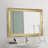 Colena Wood Flat Wall Mirror-386546862
