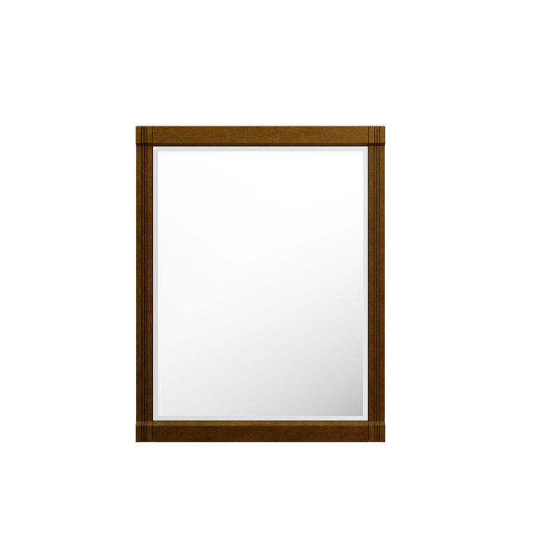 Bellshire Mirror, 38" x 30", Honey Oak