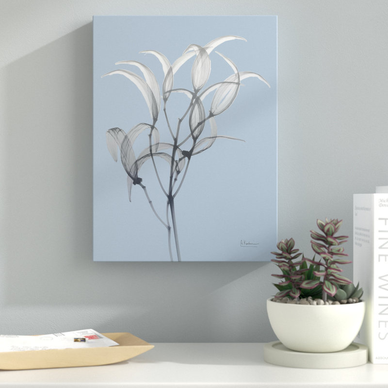 Skyway Oleander Bush - Wrapped Canvas Print, 41 cm H x 30 cm W
