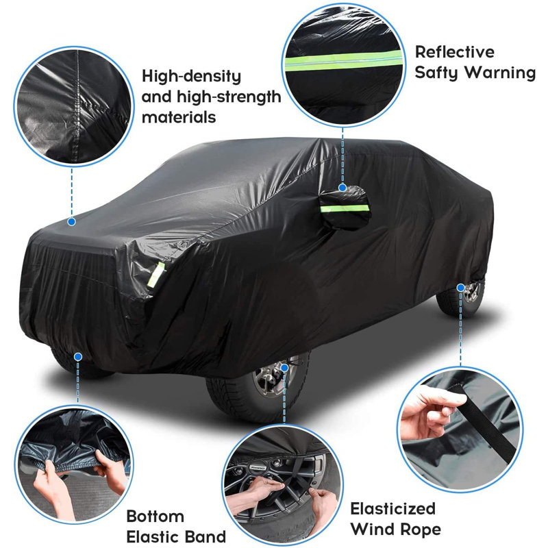 Elastic Automobile Cover By Himimi, 78.8" H x 236.2" W x 86.6" D