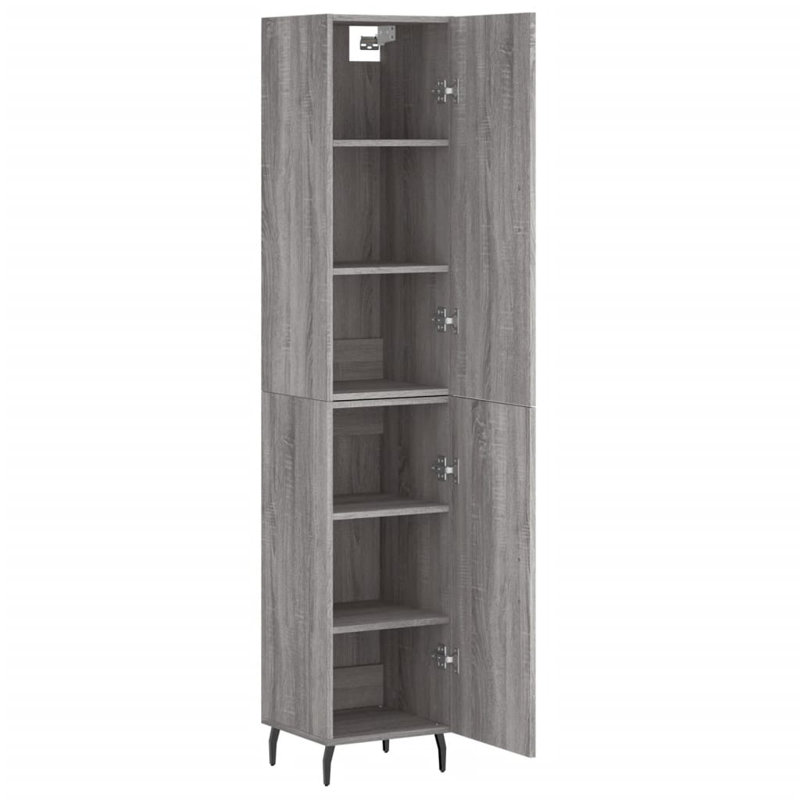Natiyah 34.5cm Sideboard, Grey Sonoma