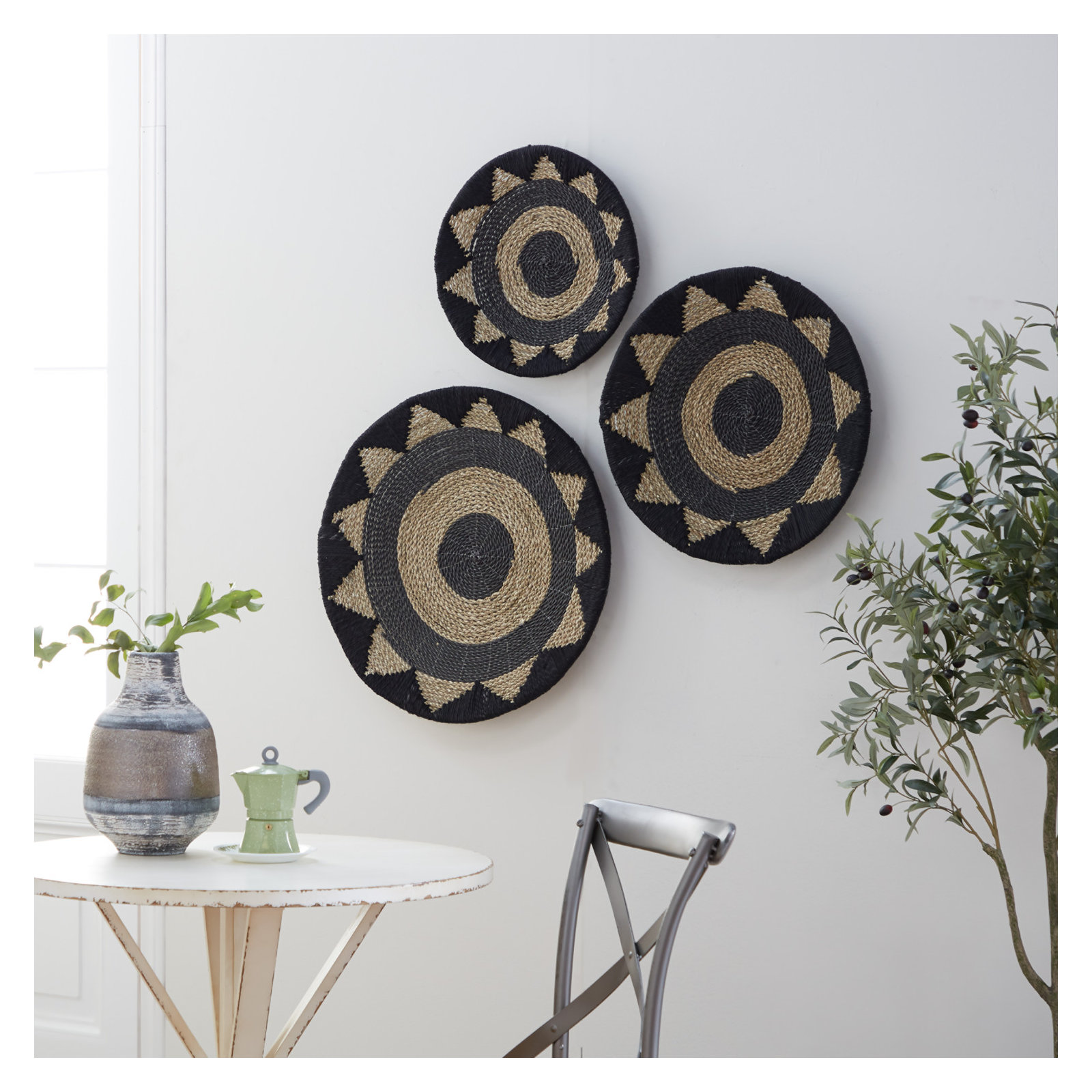 Fabric Wall Decor, Black