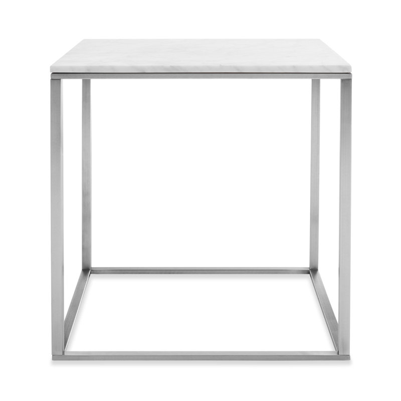 Minimalista 3 - Piece Coffee Table Set, Stainless Steel