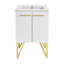 Meuble-lavabo de 24 po Annécy-103794421