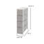 Commode de rangement verticale 4 tiroirs Colne-61763951
