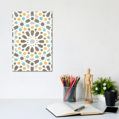 Zellige Board IV by Alonzo Saunders - Wrapped Canvas Print