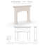 Foyer en pierre Marlboro avec foyer Bullnose-97745086-97735102