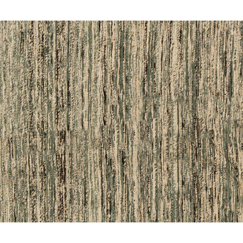 Tapis vert et multicolore de haute qualité noué à la main