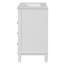 Ensemble de meuble-lavabo autoportant, tablette réglable-400444163