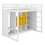 Lit mezzanine en bois avec garde-robe, tablettes et armoire-2137368229-2137368231