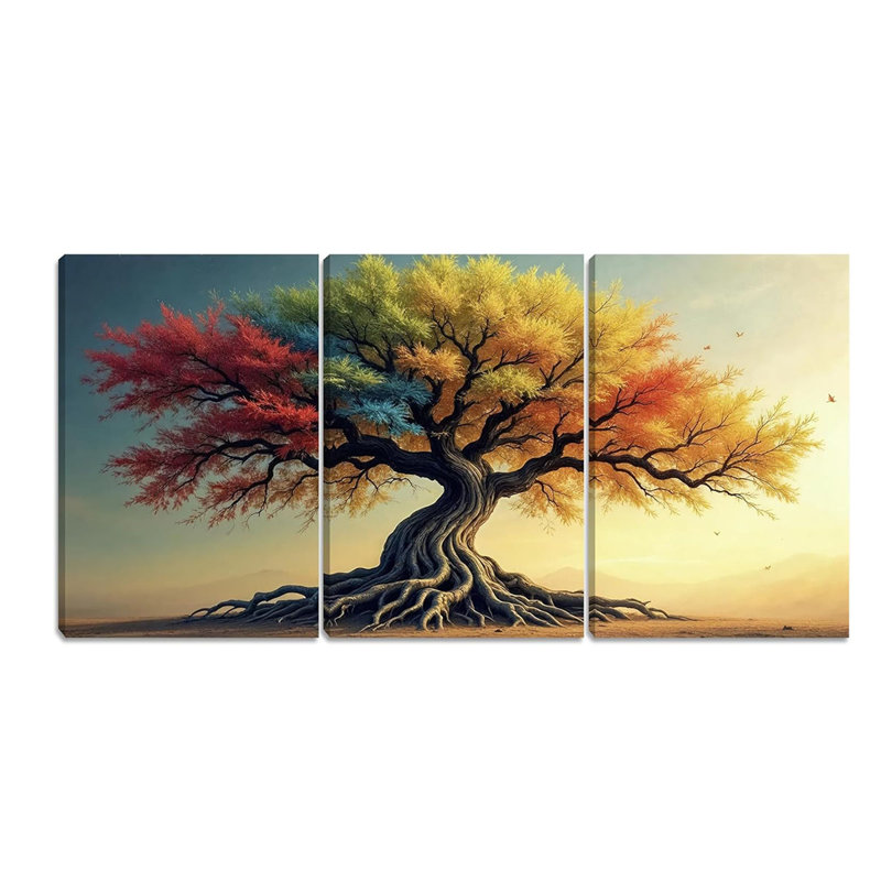 3 Piece Wrapped Canvas Print