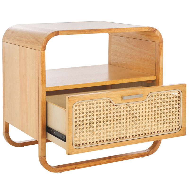 Aidenas 24.02'' W Nightstand, Natural