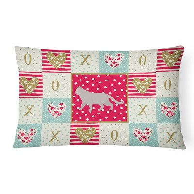  Coussin d'extérieur rectangulaire avec rembourrage pour chat British Shorthair # 2