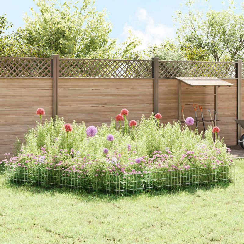 Galvanised Steel Fencing Kits, 30cm H x 95cm W