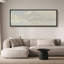 «Greenish Grey Clouds Minimal Modern Relax Calm Extra Large», reproduction d'art sur toile encadrée-107118438-111666033