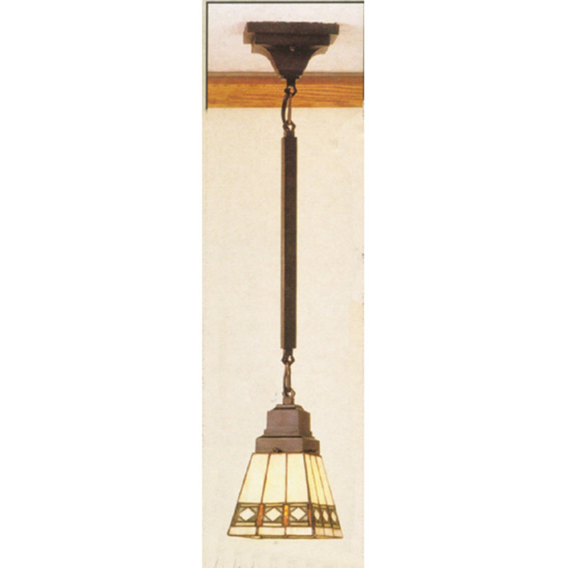 Luminaire suspendu géométrique 1 lumières simple Barbour