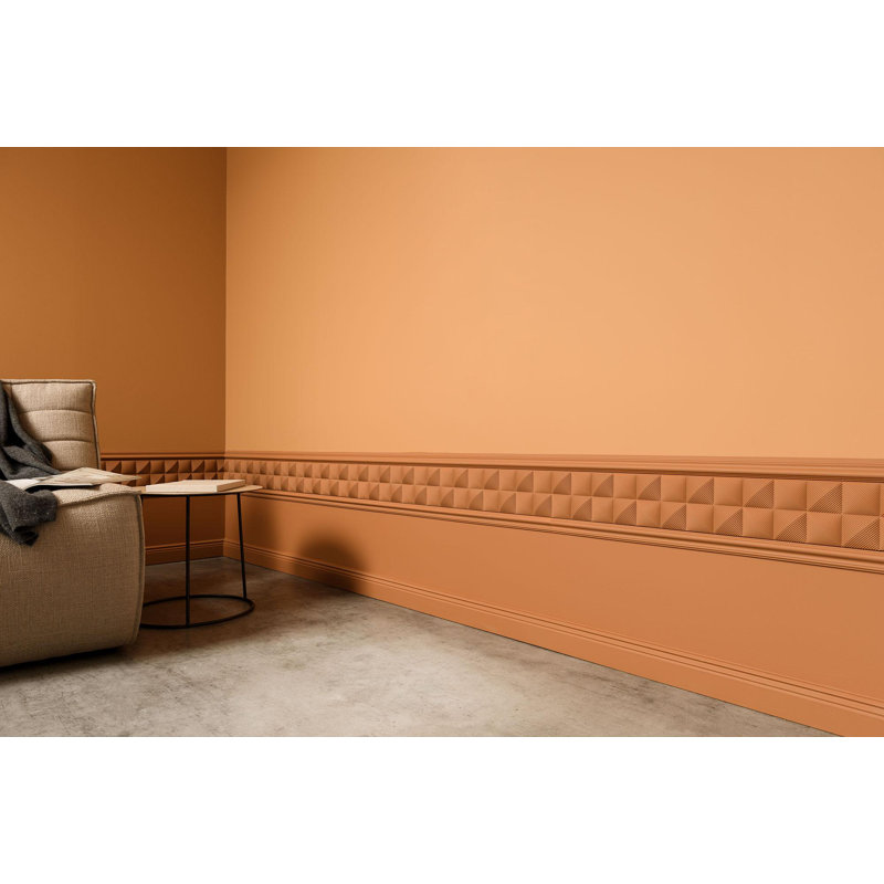 Rail de chaise H 3,12 po x l 0,75 po x P 78,75 po
