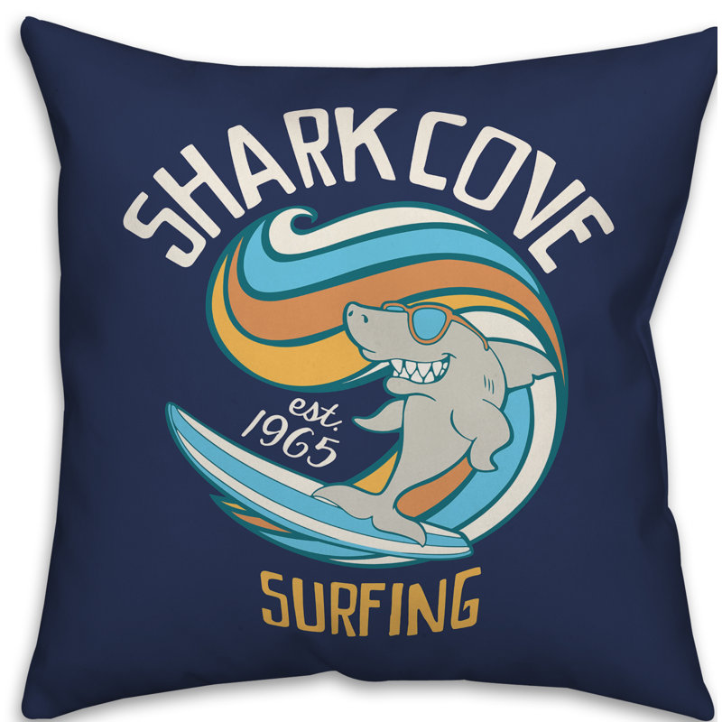 Coussin décoratif d'intérieur/d'extérieur, H 16 po x l 16 po, Pas de bourre