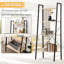 Devrek 145cm H x 60cm W Steel Ladder Bookcase-1674425318