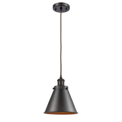 Luminaire suspendu conique à 1 lumière Donovan