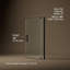Porte de douche à pivot 48 po x 70 po avec technologie CleanCoat® Revel-14672727-69281782