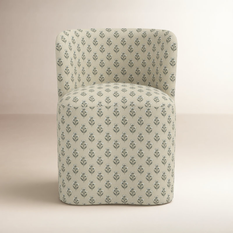 Chaise de salle à manger Stoffer Home x Fabric & Company Gail, Francie sauge