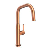 East Square Single Handle Pull Down Kitchen Faucet