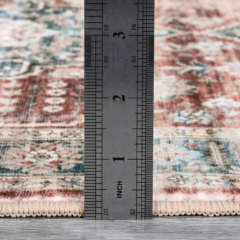 Perras Washable Indoor Rug, Rectangle 2' x 3'