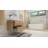 Carnetta Single Bathroom Vanity with Wood, Acrylic Top-1416163440