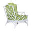 Chaise de patio avec coussins Chippendale-14194583